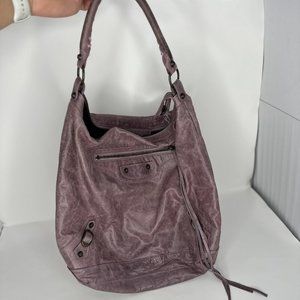 BALENCIAGA Motocross Classic Day Hobo Bag